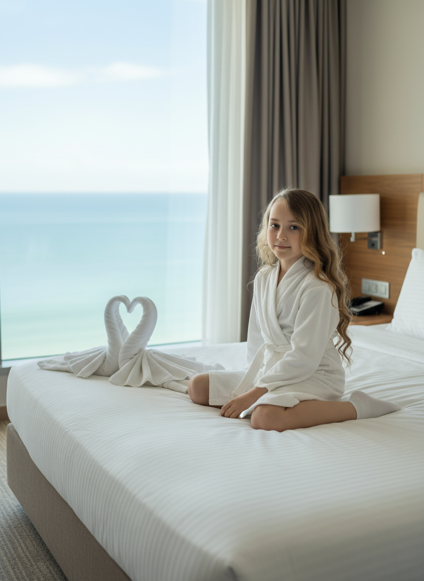 Халат Утенок 909/1 молочный - фото 2