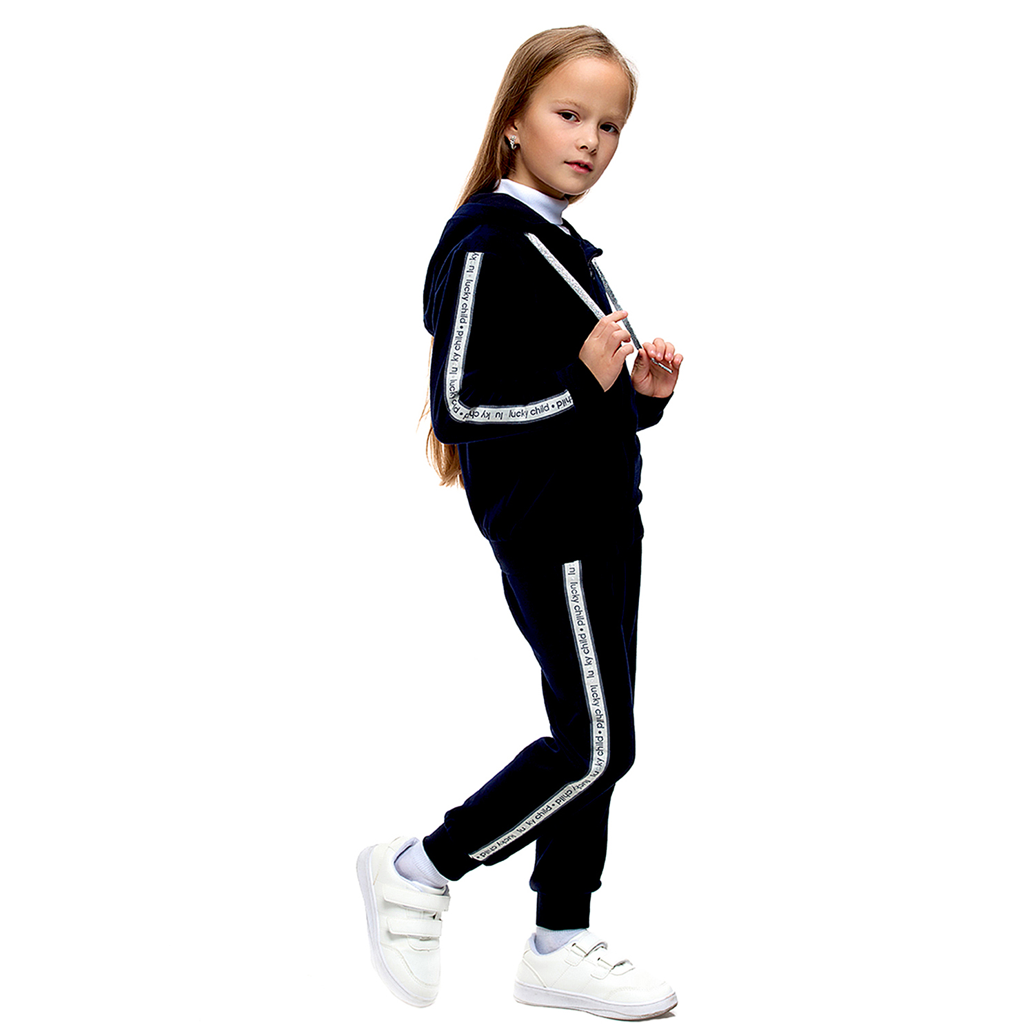 Костюм Lucky Child 49-42/2-12/темно-синий - фото 6