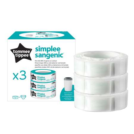Кассета для накопителя Tommee tippee сменная 3шт 87033502