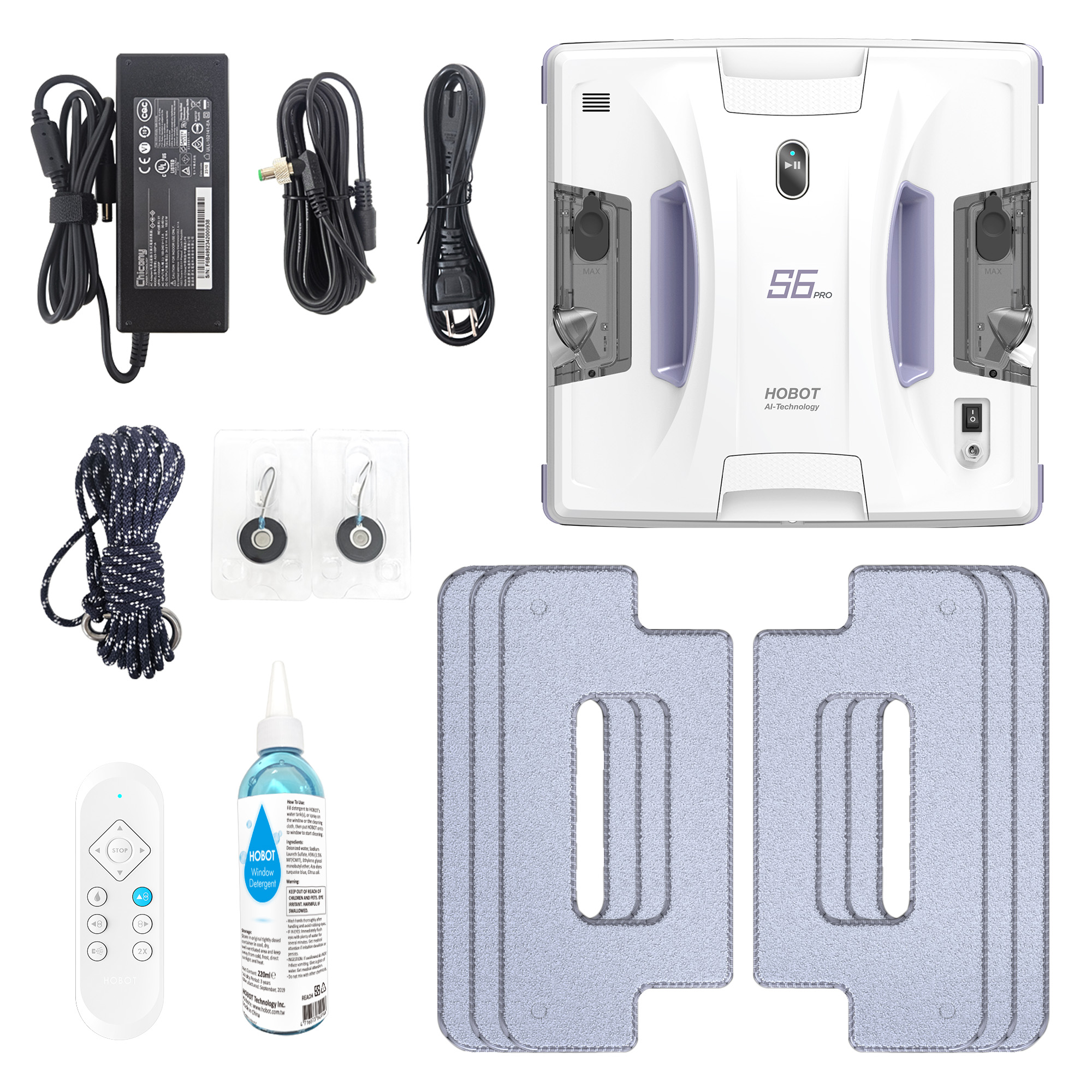 Робот мойщик окон HOBOT S6 Pro - фото 7