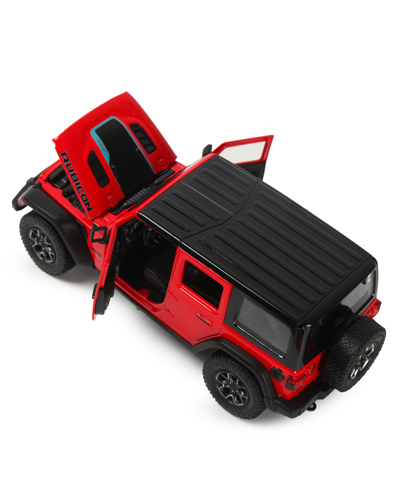 Внедорожник Rastar Jeep Wrangler Rubicon 4xe 1:24 64610 - фото 4