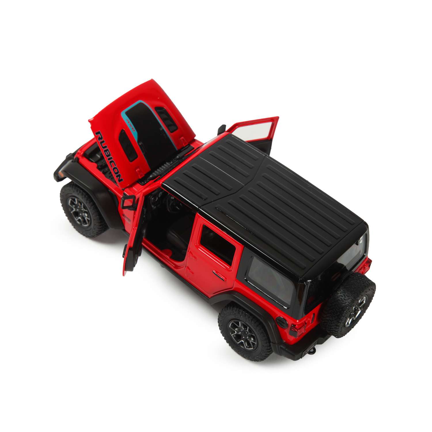 Внедорожник Rastar Jeep Wrangler Rubicon 4xe 1:24 64610 - фото 4