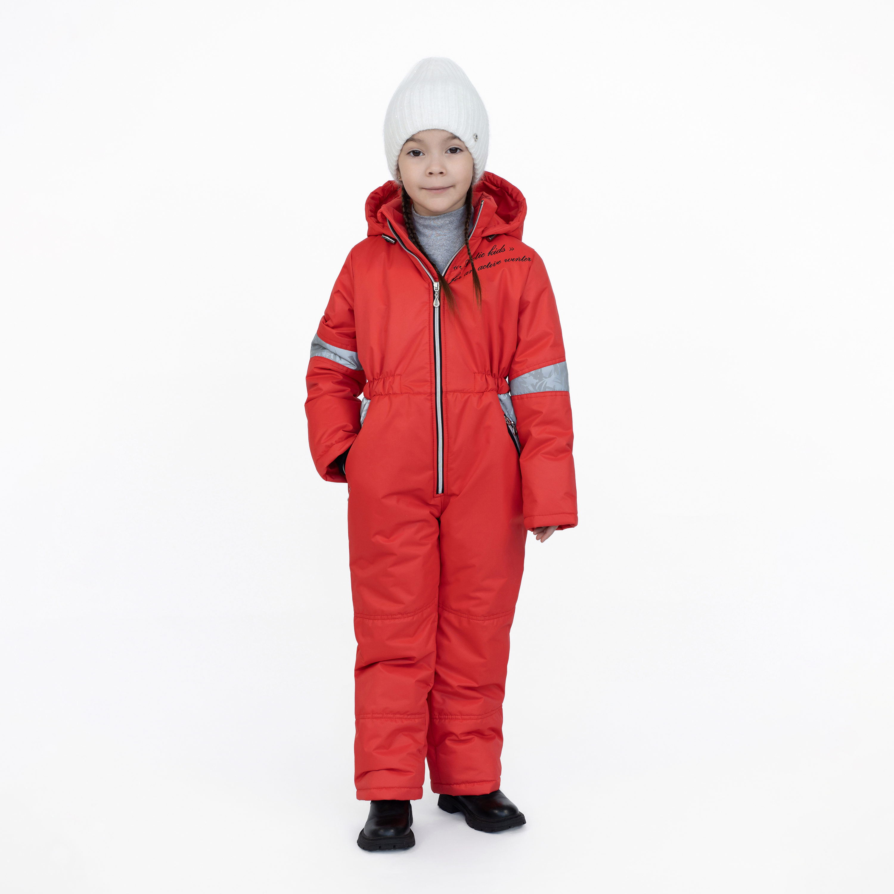 Комбинезон Arctic kids 30-041 красный - фото 17