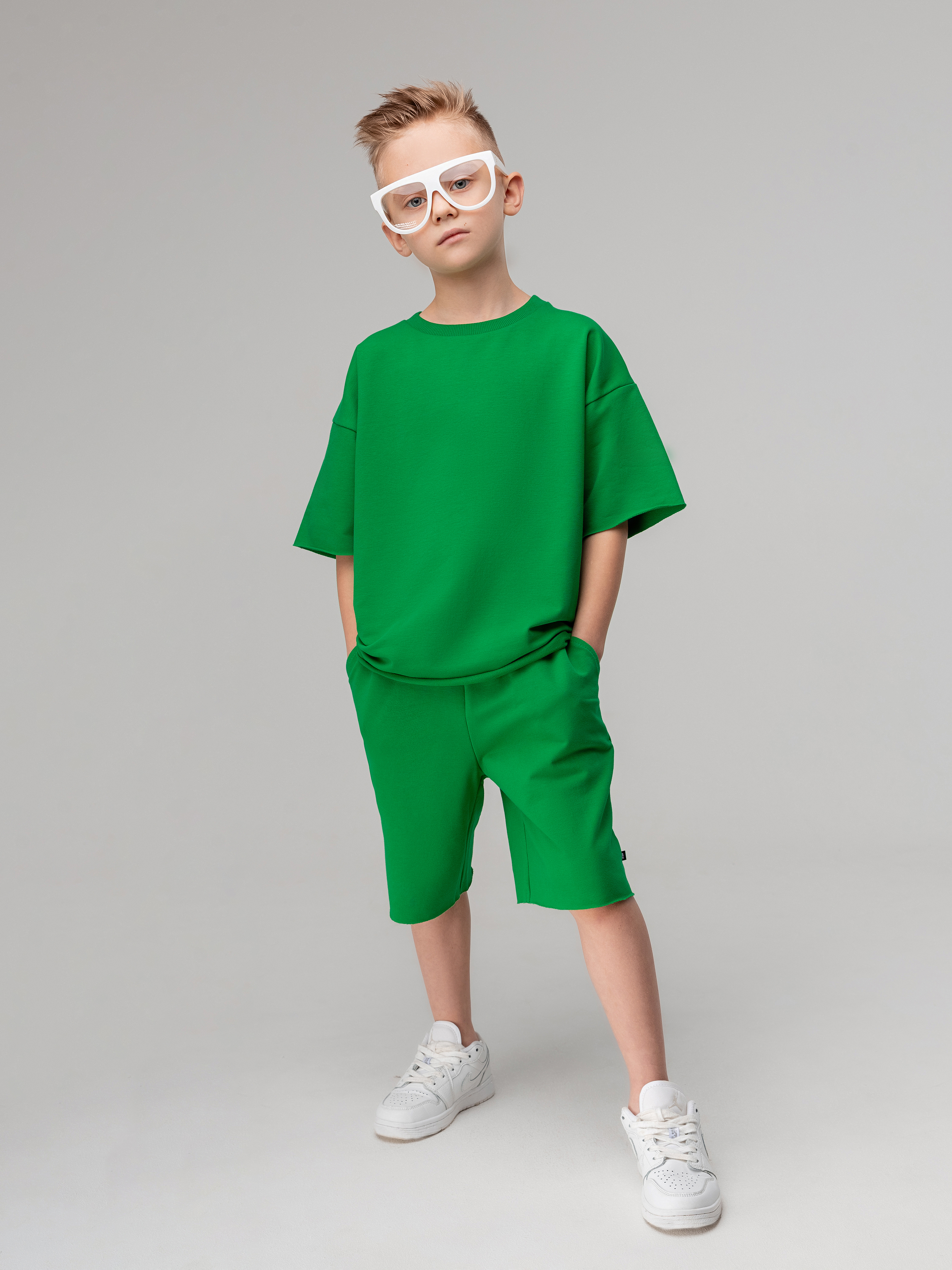 Футболка и шорты Bodo 11-289МU_зеленый - фото 1