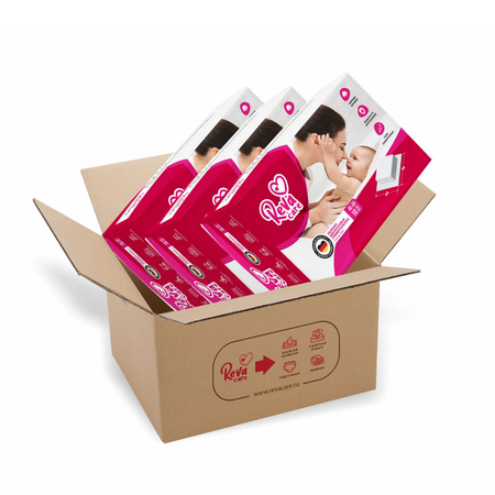 Пелёнки одноразовые Reva Care 40х60 см 3 упак. 10 шт.