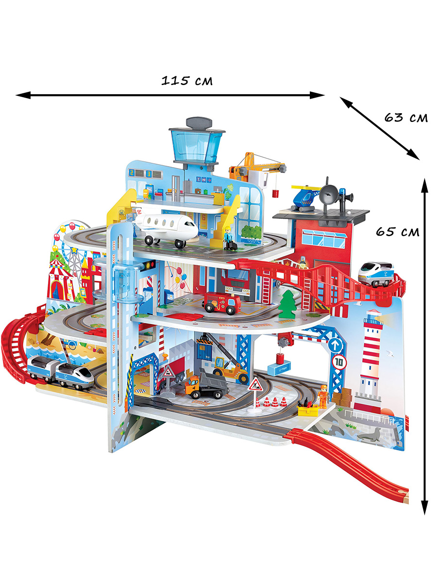 Набор железнодорожный Hape E3768_HP - фото 2