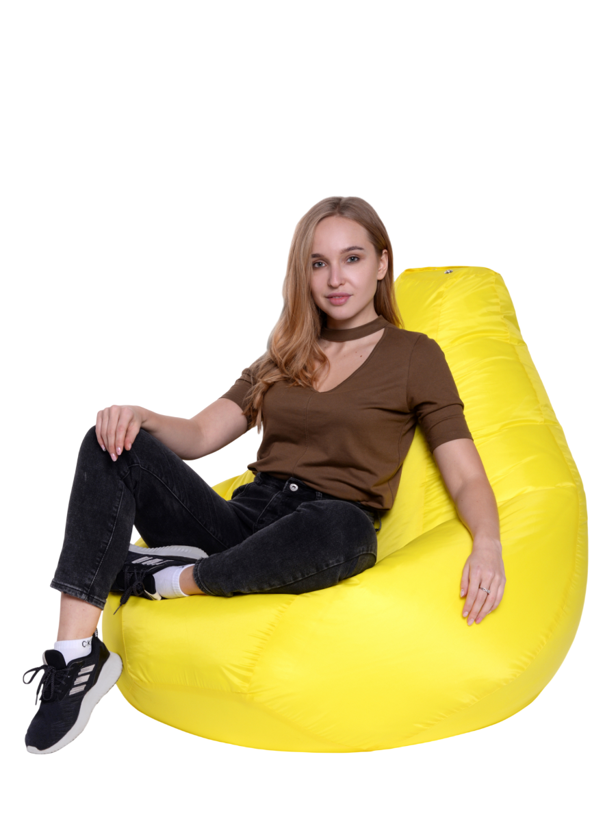 Кресло-мешок DreamBag желтый - фото 1