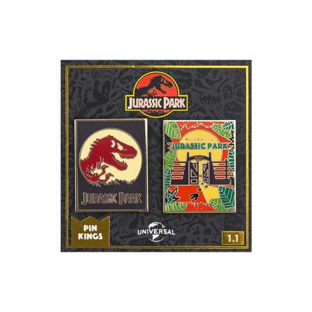 Значок Jurassic Park Парк юрского периода 2 шт.