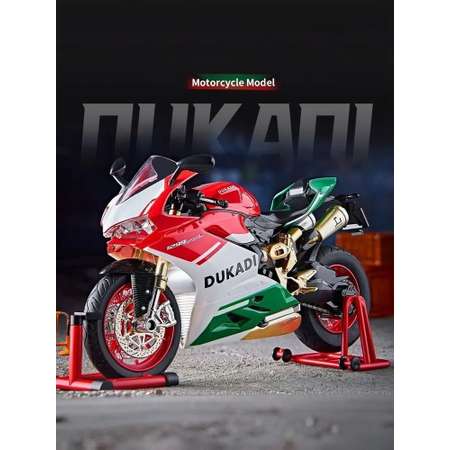 Мотоцикл CASTLELADY Ducati коллекционная модель 1:9 сплав
