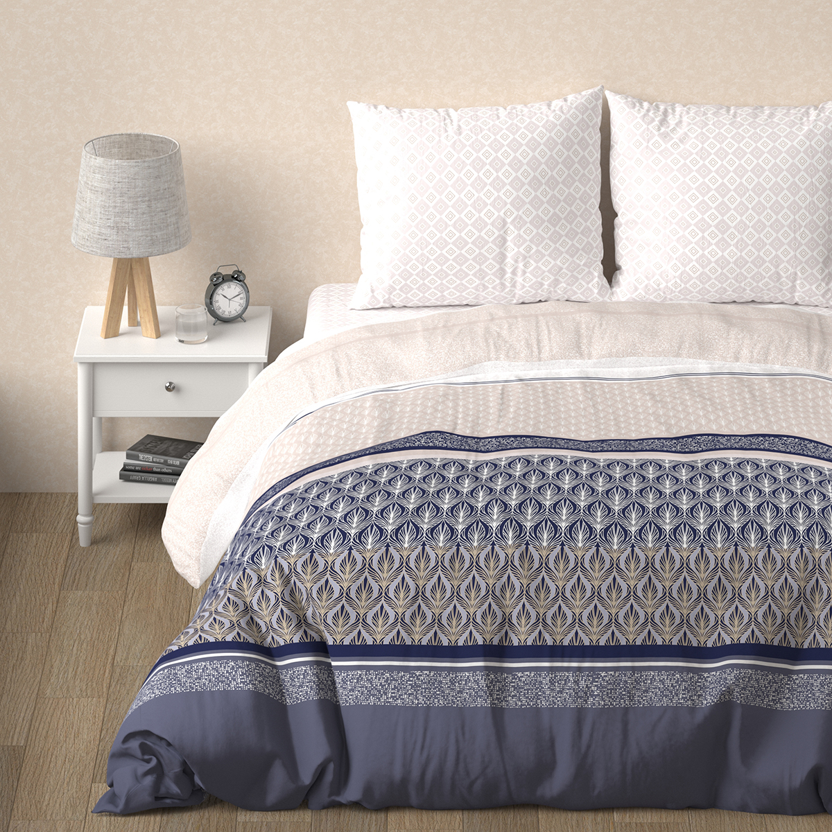 Комплект постельного белья BRAVO Polo евро 4 предм. - фото 1