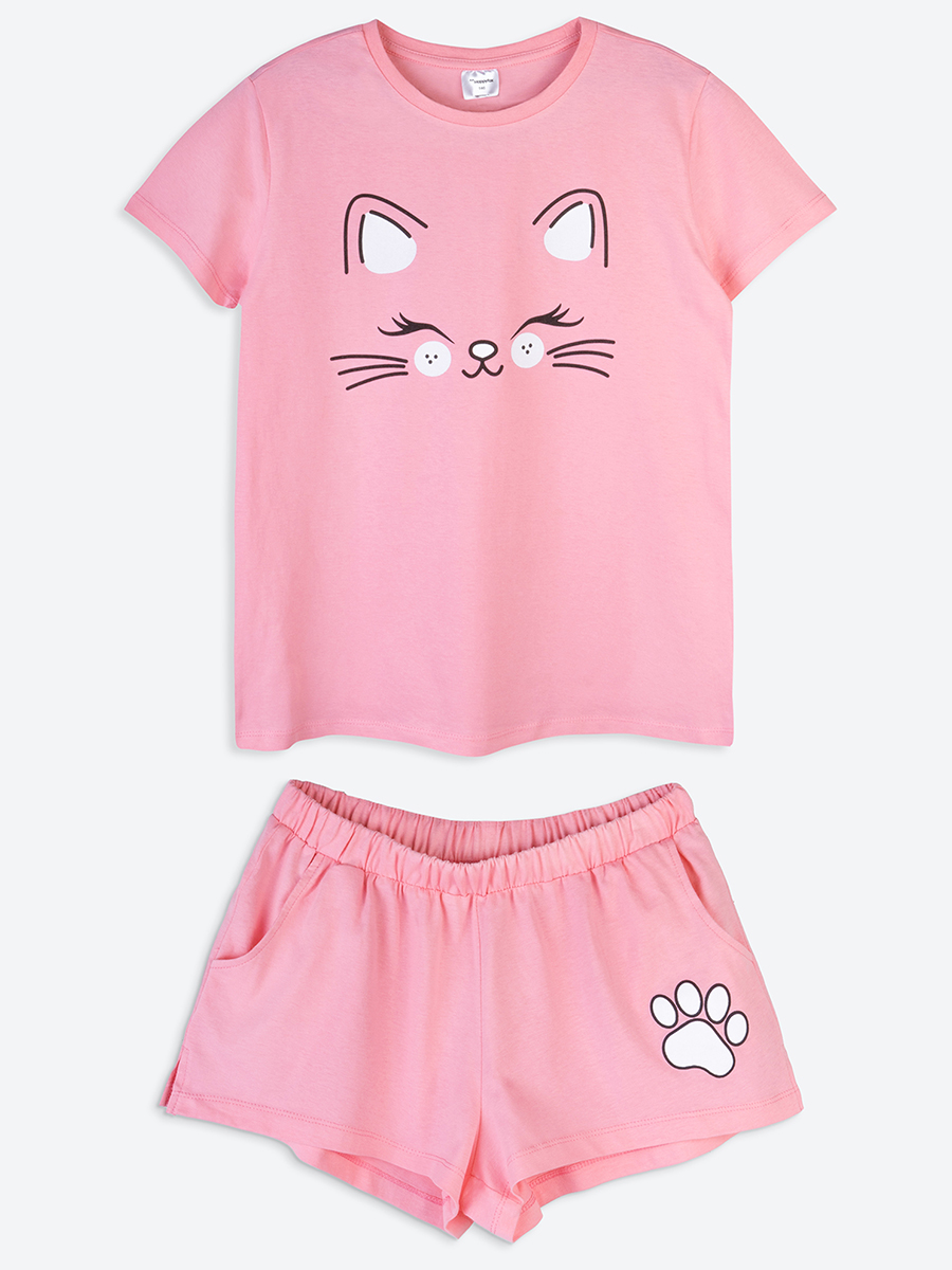 Пижама HappyFox HF9148розовый - фото 12