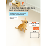 Моющийся ковер для собак в гостиную Dfang нескользящий Кремовый шик 180x140x0,4