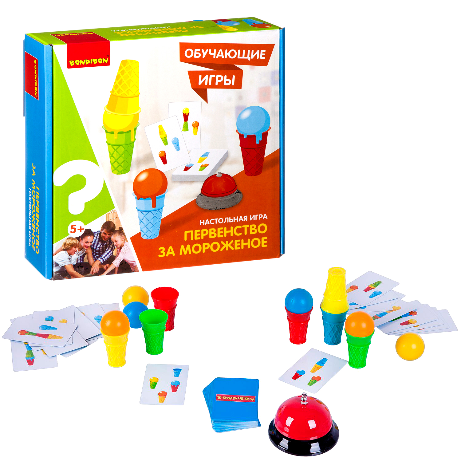 Настольная игра Bondibon Первенство за Мороженое - фото 1