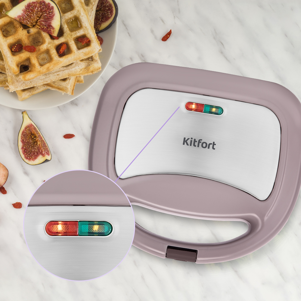 Вафельница KITFORT КТ-3647 - фото 4