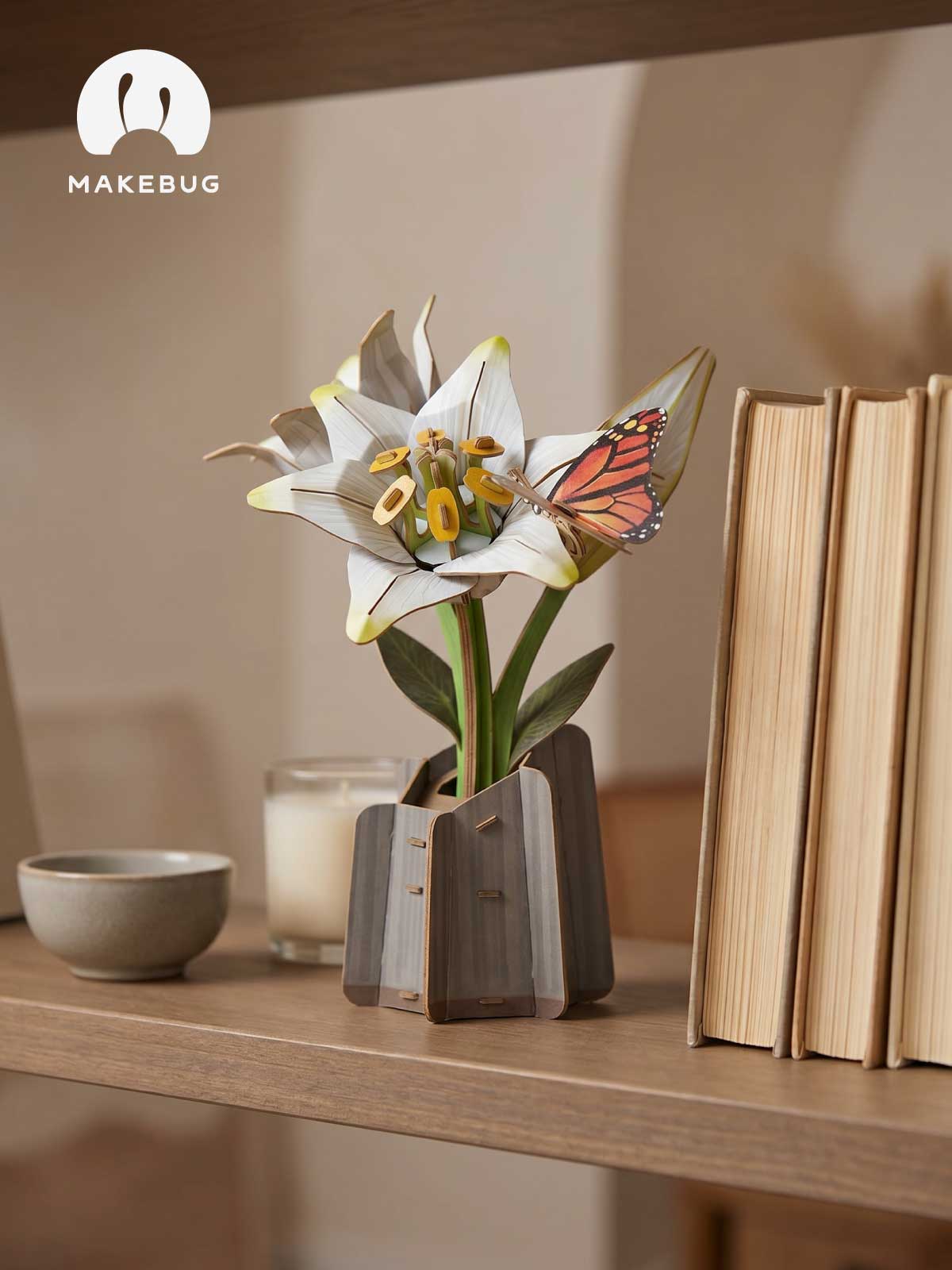 Пазл 3D Makebug Лилии - фото 5
