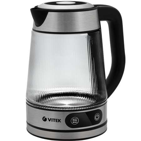 Чайник VITEK VT-8825 1.8л 2200Вт прозрачный стекло