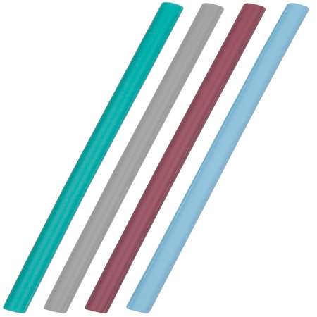 Трубочки для напитков MinikOiOi Набор из силикона многоразовые 4 шт
