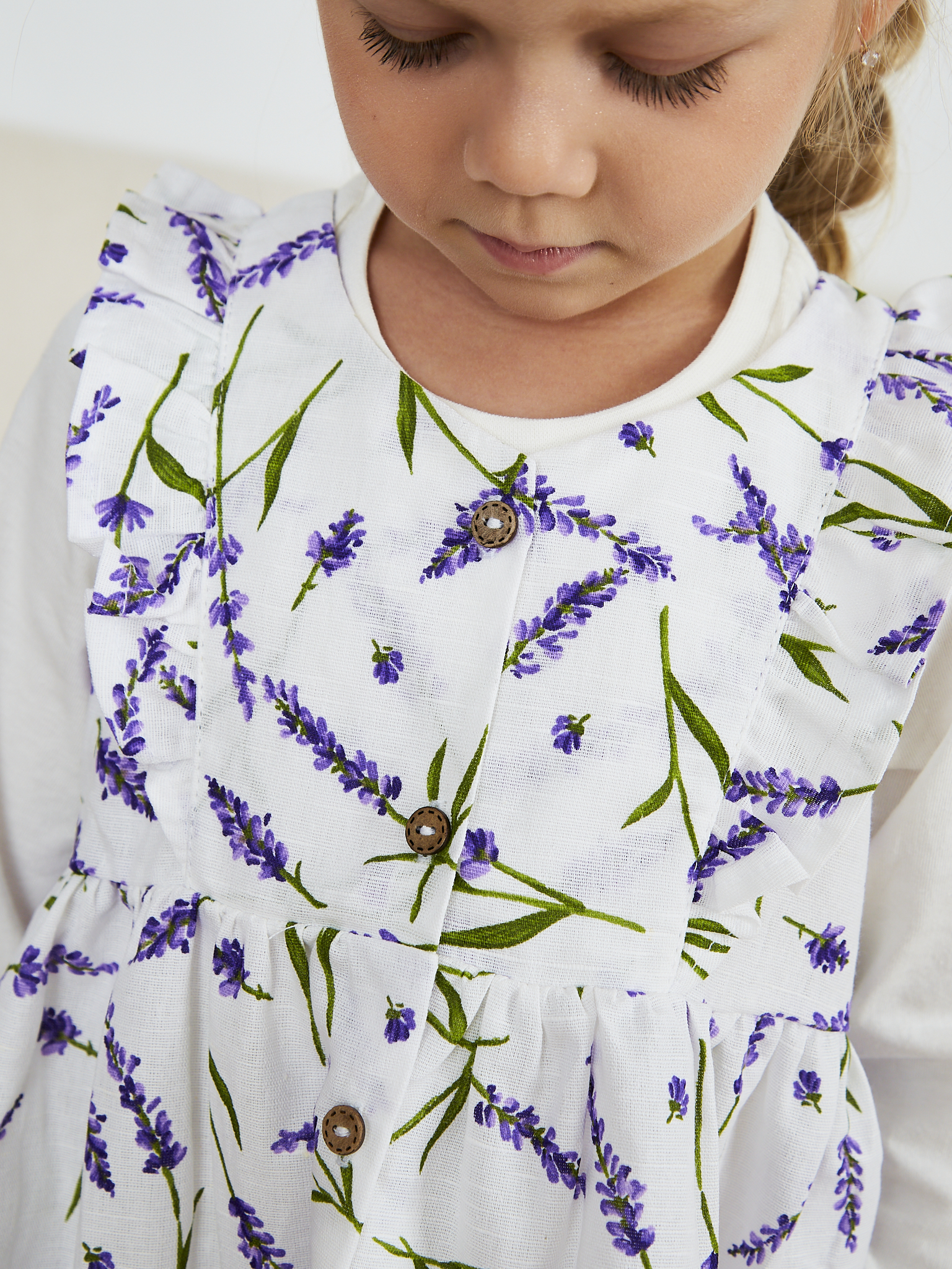 Сарафан MOUN сарафан_рюши_лаванда - фото 7