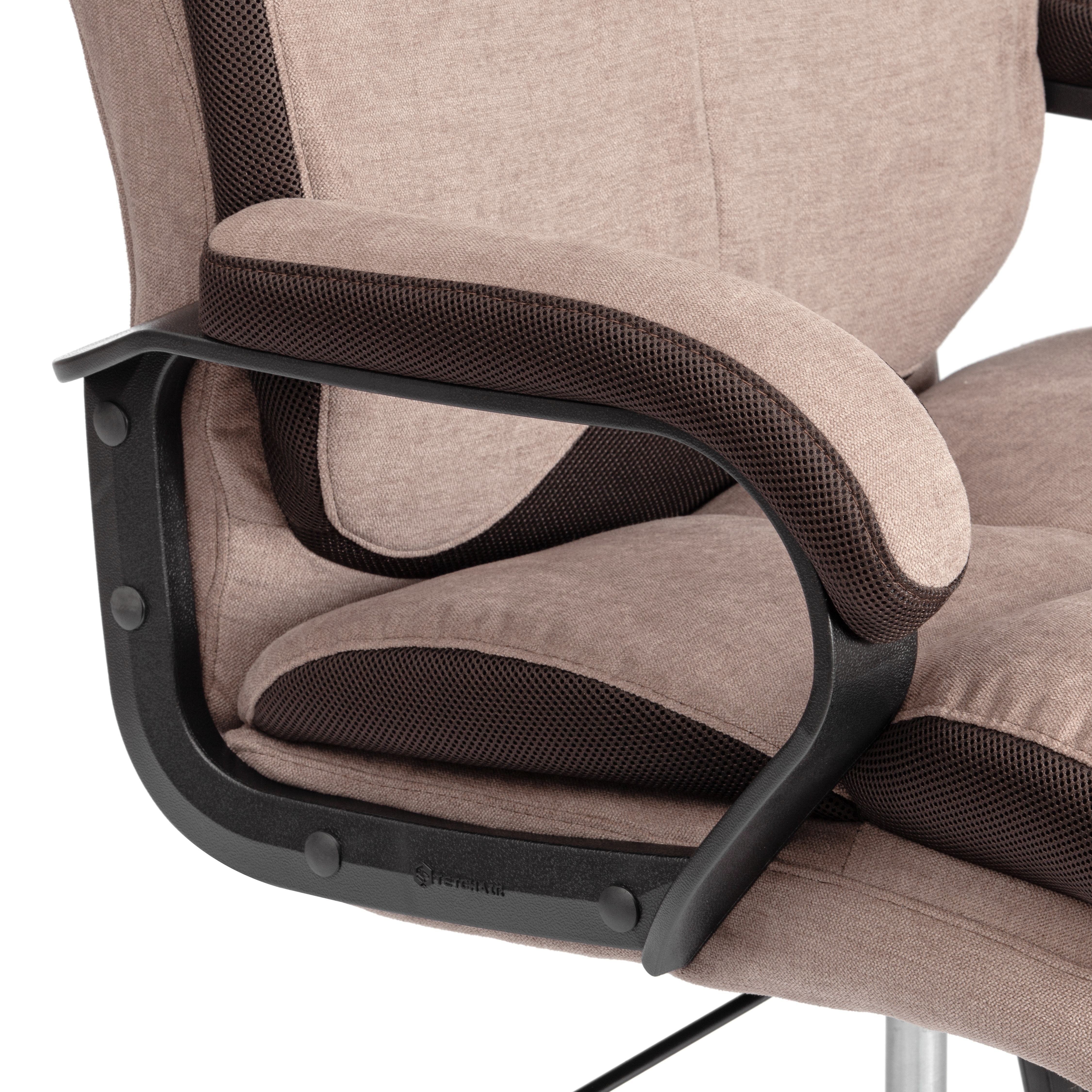 Компьютерное кресло TETCHAIR Дюк МеталБл светло-коричневый - фото 10
