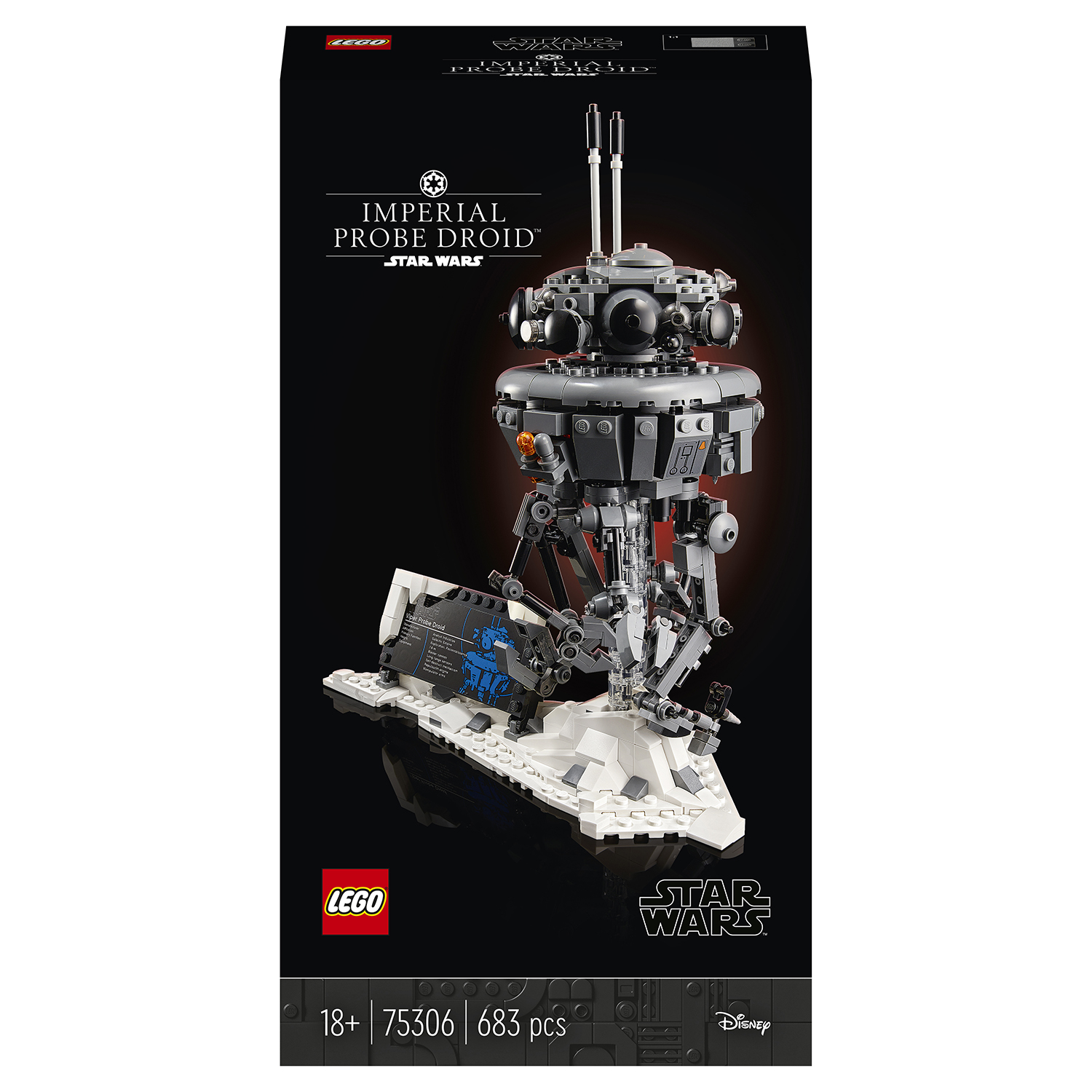 Конструктор LEGO Star Wars Имперский развед дроид блочный - фото 2