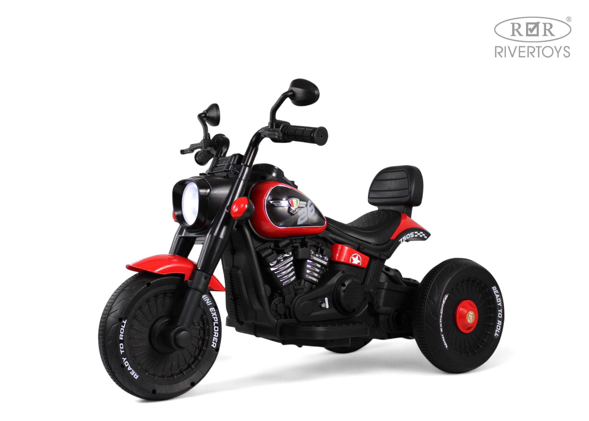 Электромобиль RIVERTOYS G500GG-RED - фото 17