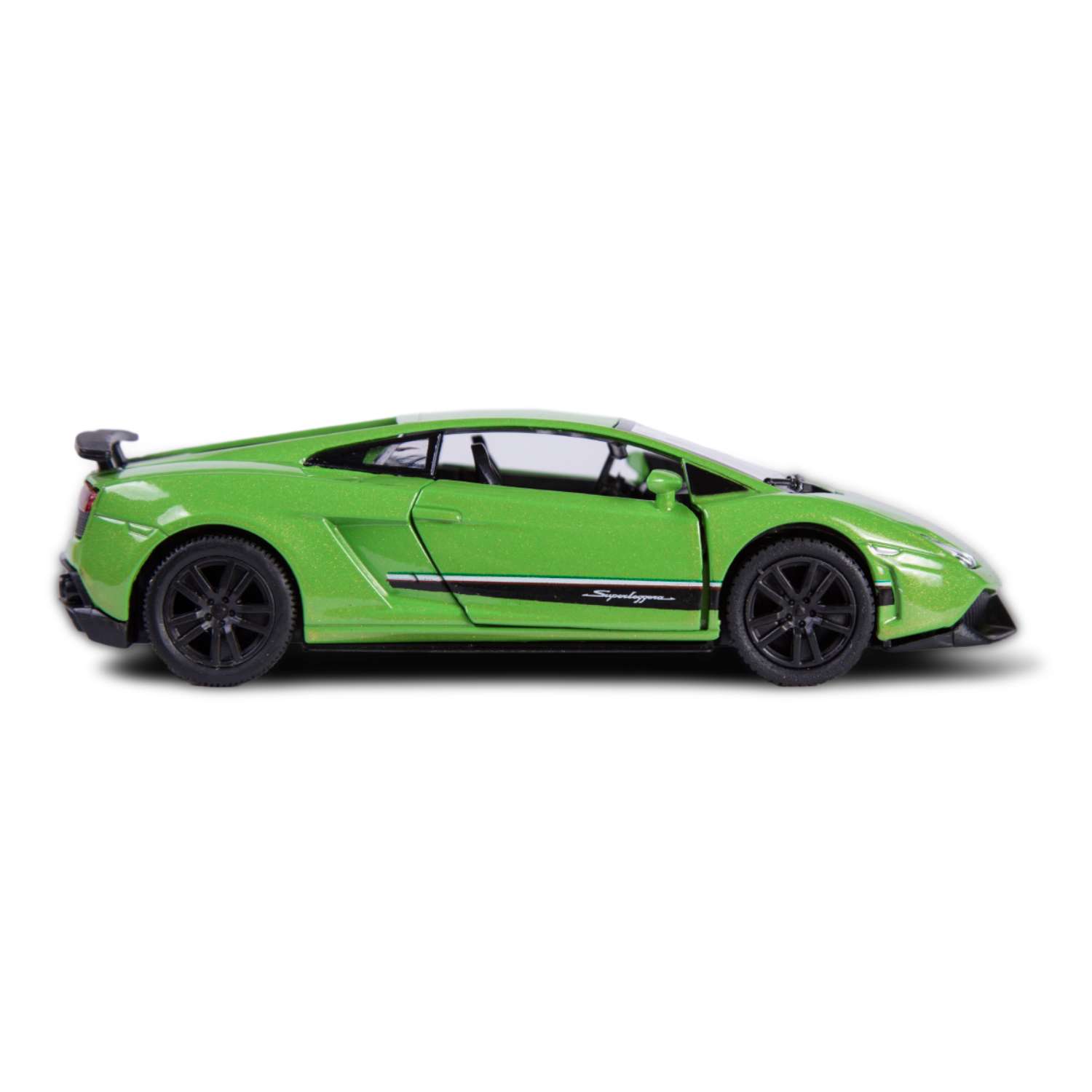 Автомобиль Mobicaro Lamborghini Gallardo 1:32 зеленый 544998.0 - фото 7
