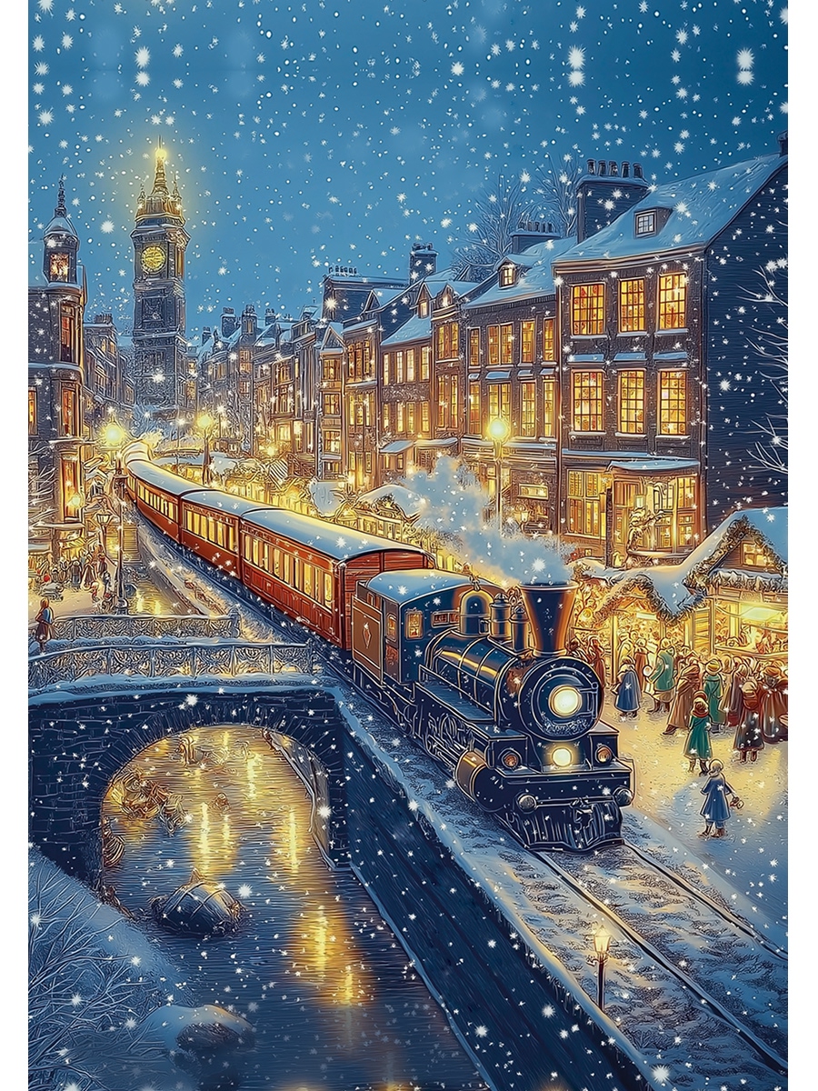 Блокнот Prof-Press Новогодние картинки 32 лист. - фото 24