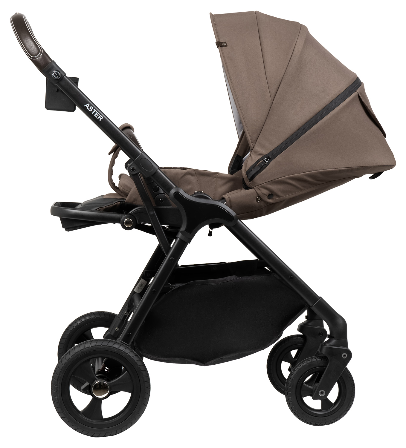 Коляска прогулочная Aimile Астра / Aster коричневый - фото 14