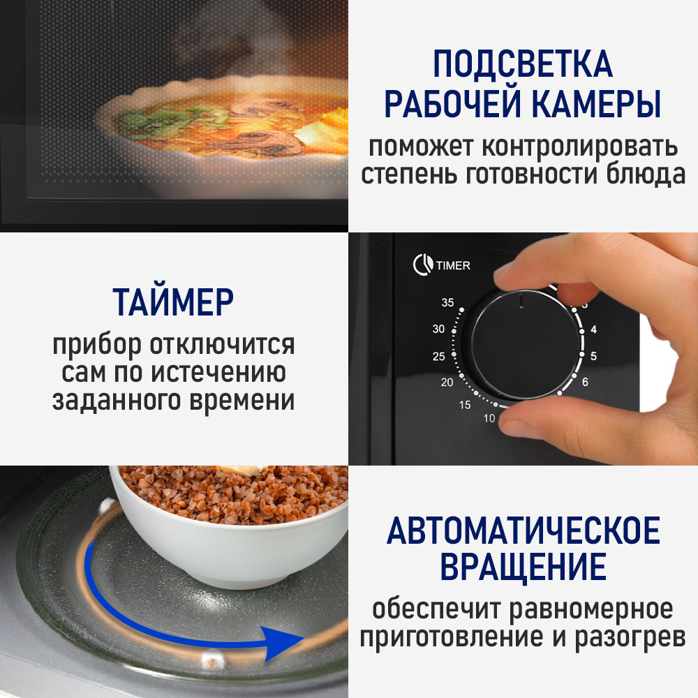 Микроволновая печь STINGRAY ST-MW153A - фото 4