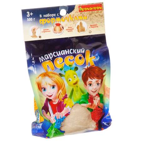 Кинетический песок Bondibon 0.5 кг (бежевый)