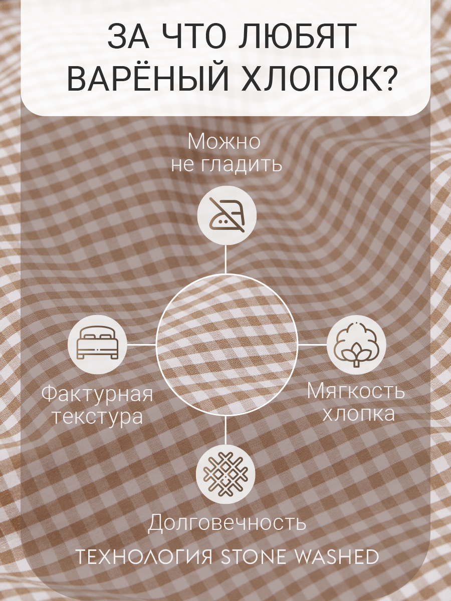 Комплект постельного белья Dr. Hygge евро - фото 2