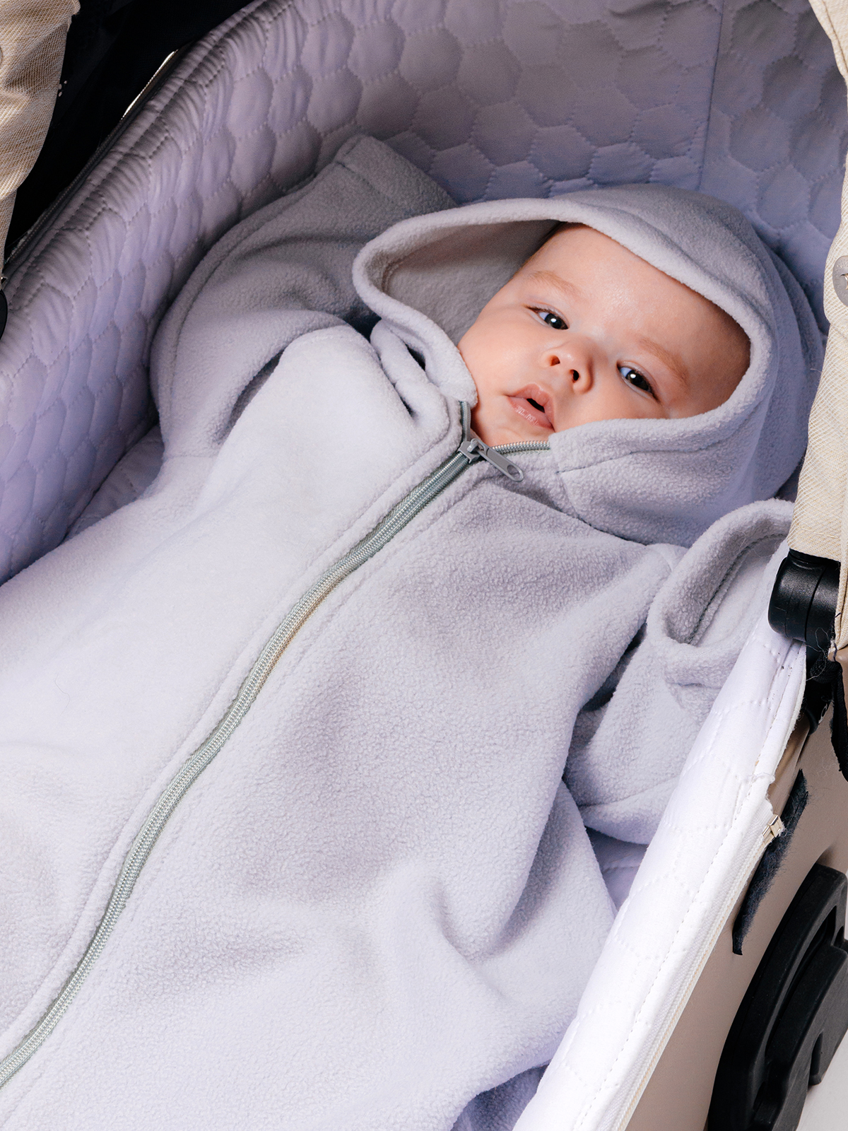 Конверт на выписку Чудо-Чадо Колокольчик серый - фото 19