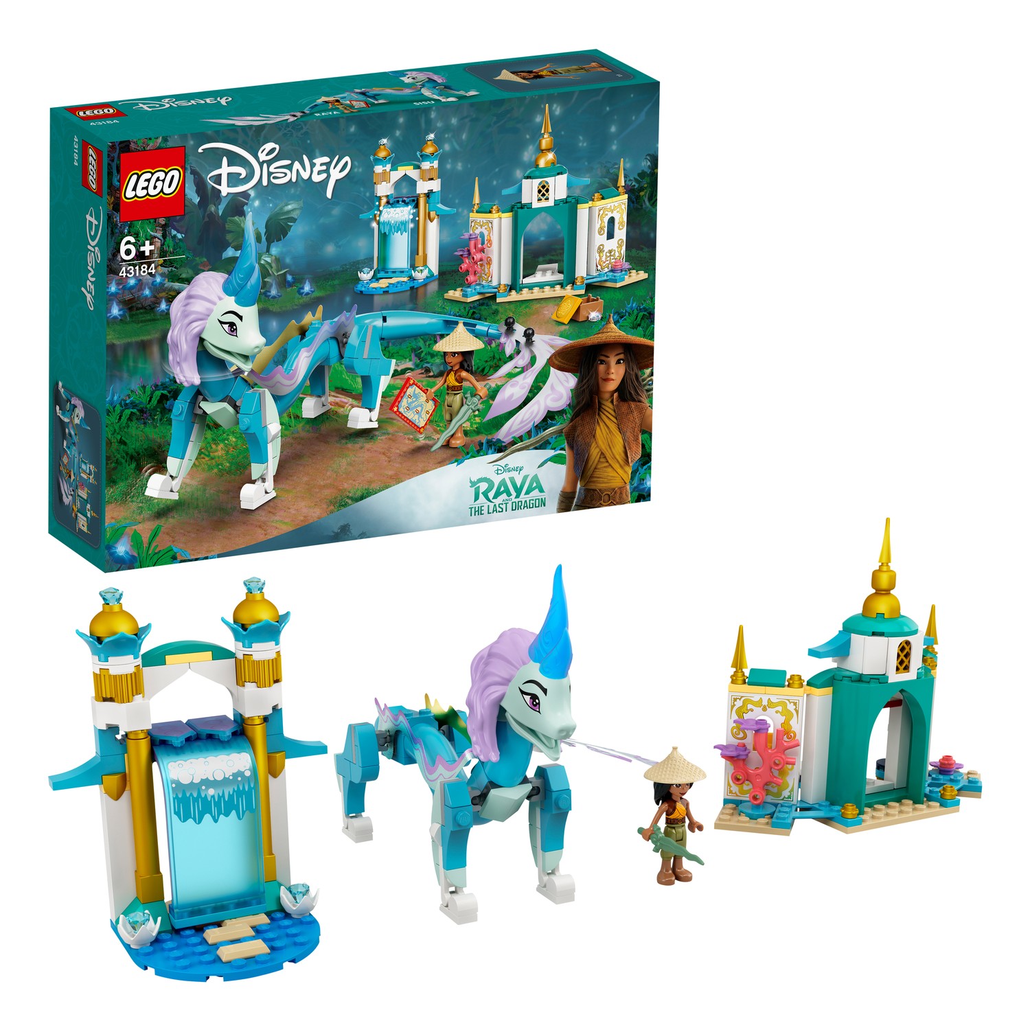 Конструктор LEGO Disney Princess Райя и дракон Сису блочный - фото 1