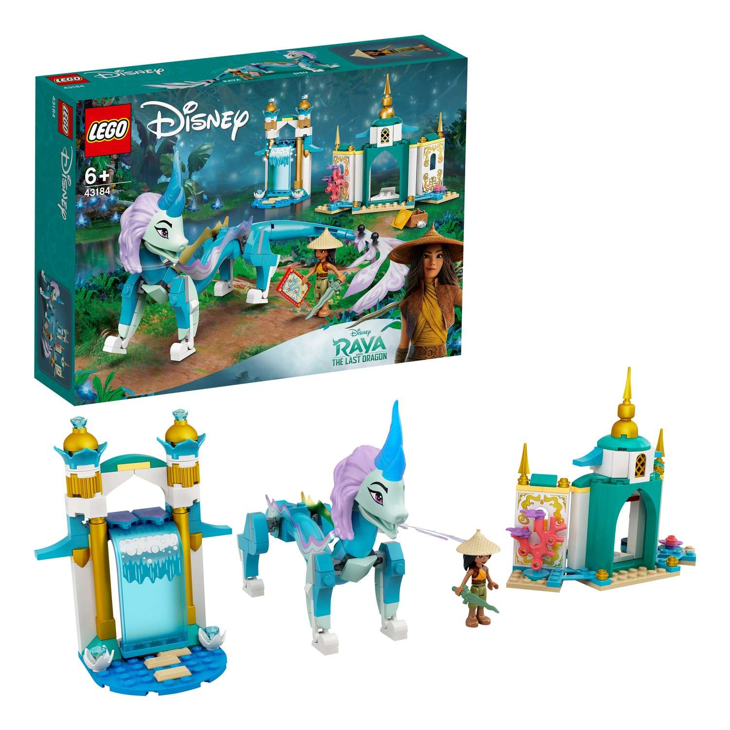 Конструктор LEGO Disney Princess Райя и дракон Сису блочный - фото 1