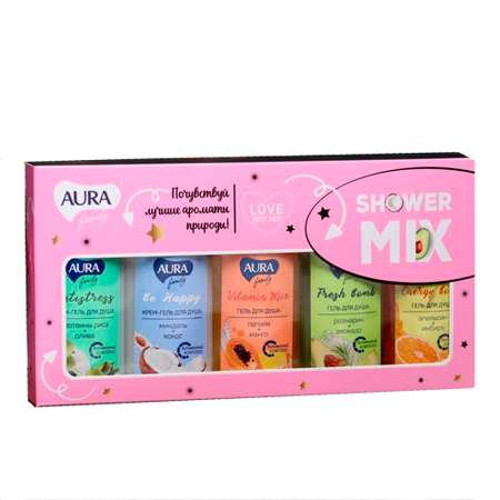 Набор средств AURA Family Shower mix