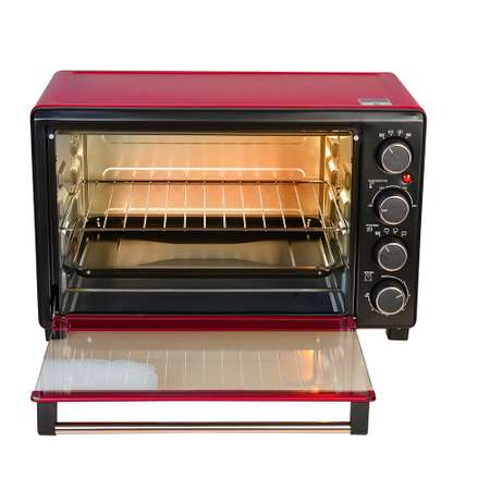 Мини-печь GFGRIL GFO-30 Grill Plus цвет красный