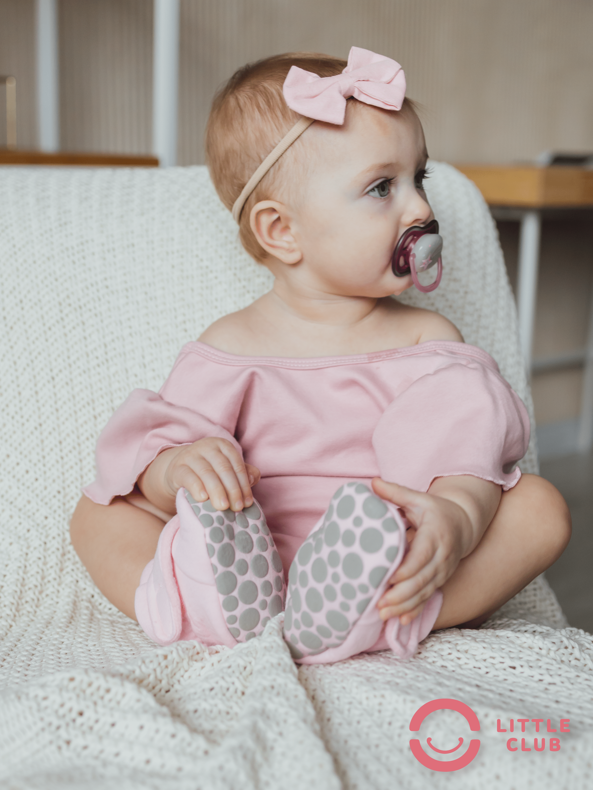 Пинетки Little Club 1009pink - фото 3