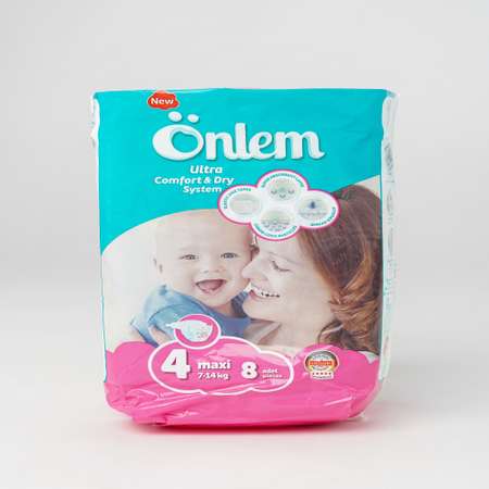 Подгузники Onlem Ultra Comfort 4 8 шт.