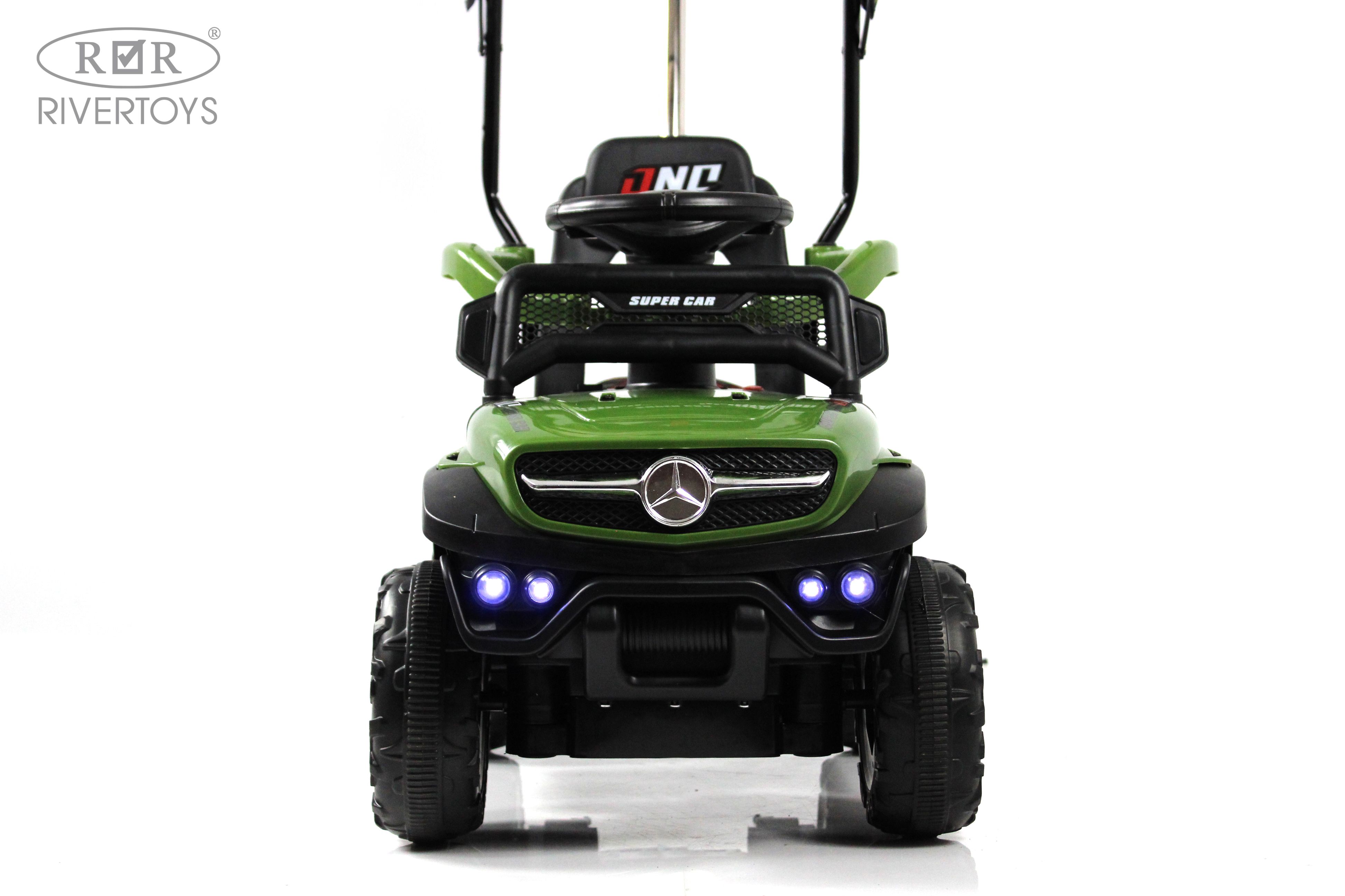 Электромобиль RIVERTOYS G005GG-GREEN С пультом ДУ - фото 3