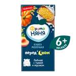Кашка ФрутоНяня молочная пшённая с тыквой и персиком 0.2л с 6 месяцев