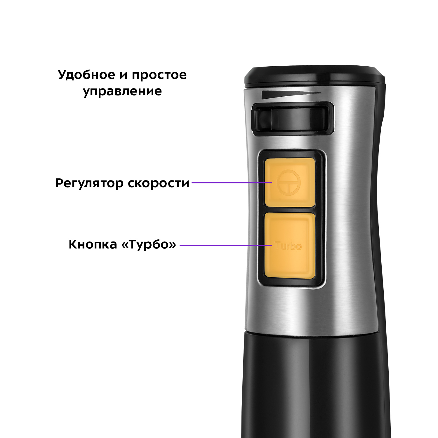 Блендер погружной 4 в 1 KITFORT КТ-3512 - фото 4