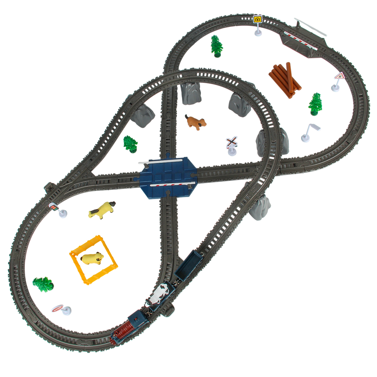 Набор железнодорожный Veld Co 115 см 135615 - фото 2