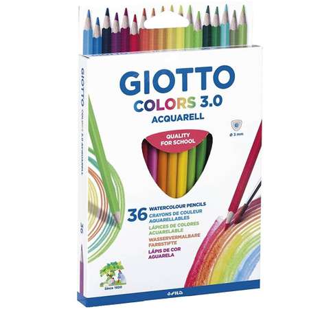 Карандаши акварельные GIOTTO 36 шт.