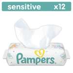 Влажные салфетки Pampers Sensitive 12 шт.