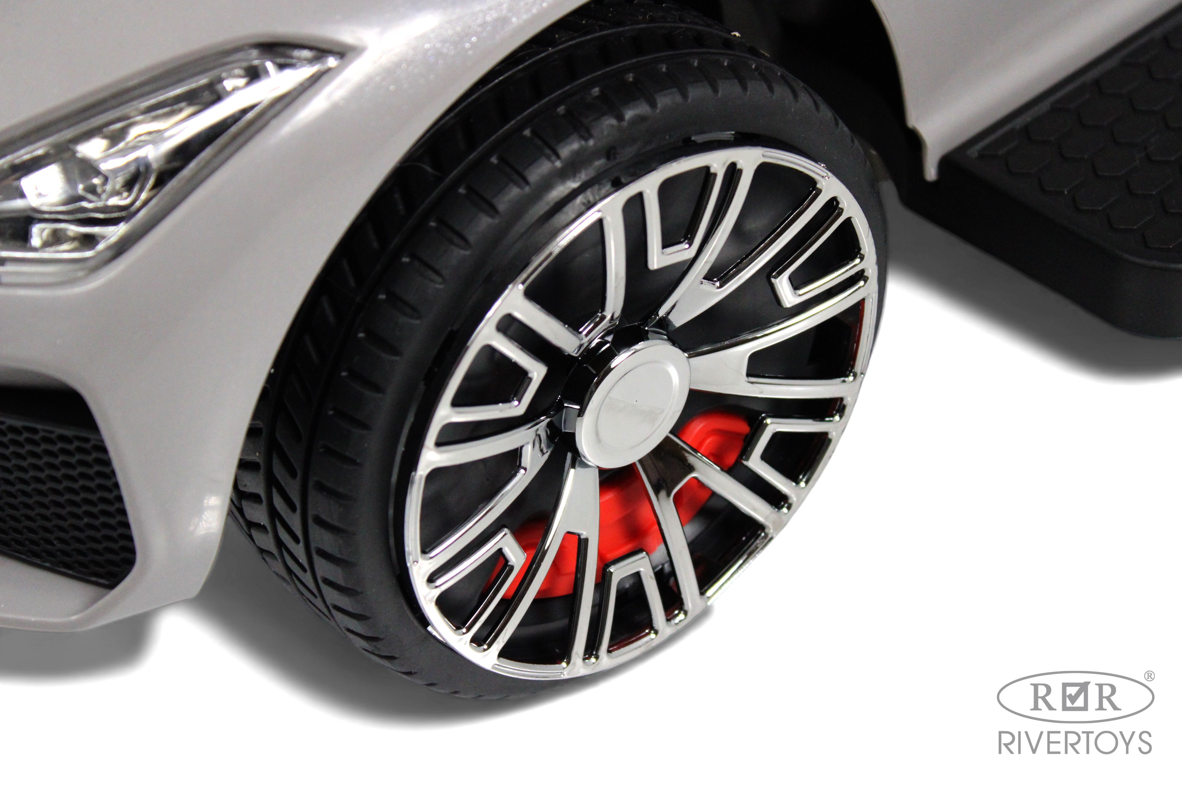 Каталка RIVERTOYS Z005ZZ-BP-GREY серый - фото 8