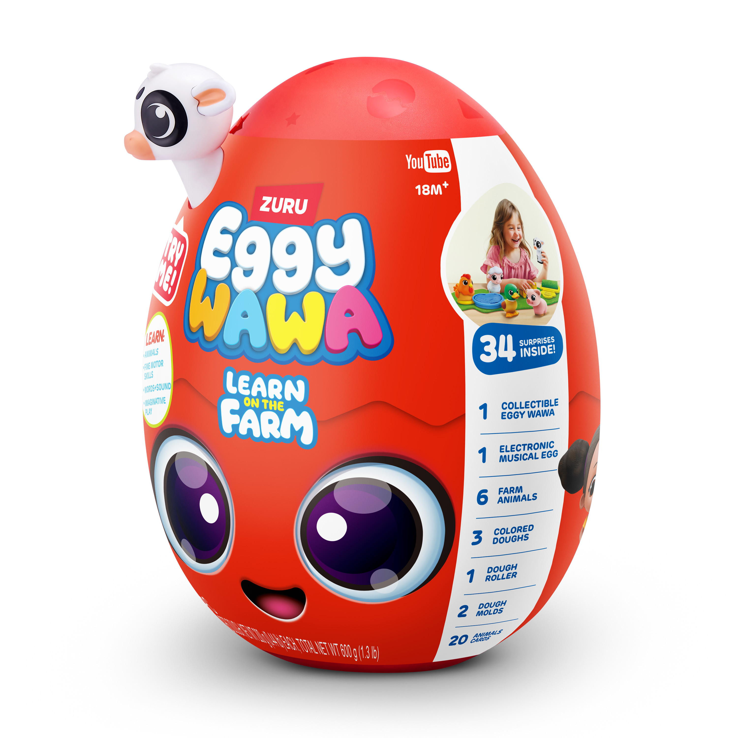 Игровой набор EGGYWAWA Farm animals - фото 29