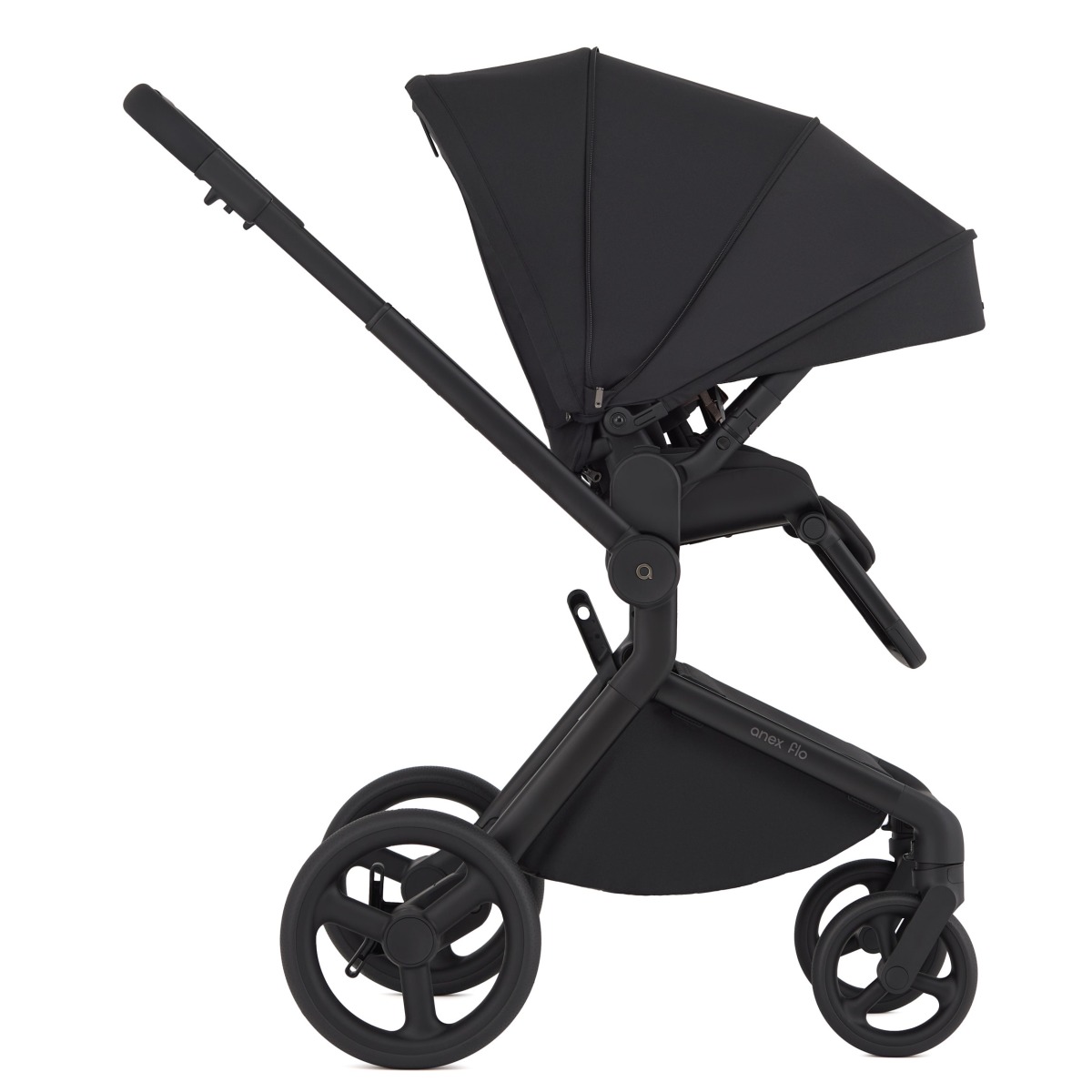 Коляска 2в1 Anex Flo черный - фото 18