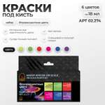 Набор красок Jim Scale Флуоресцентные цвета 6 цветов