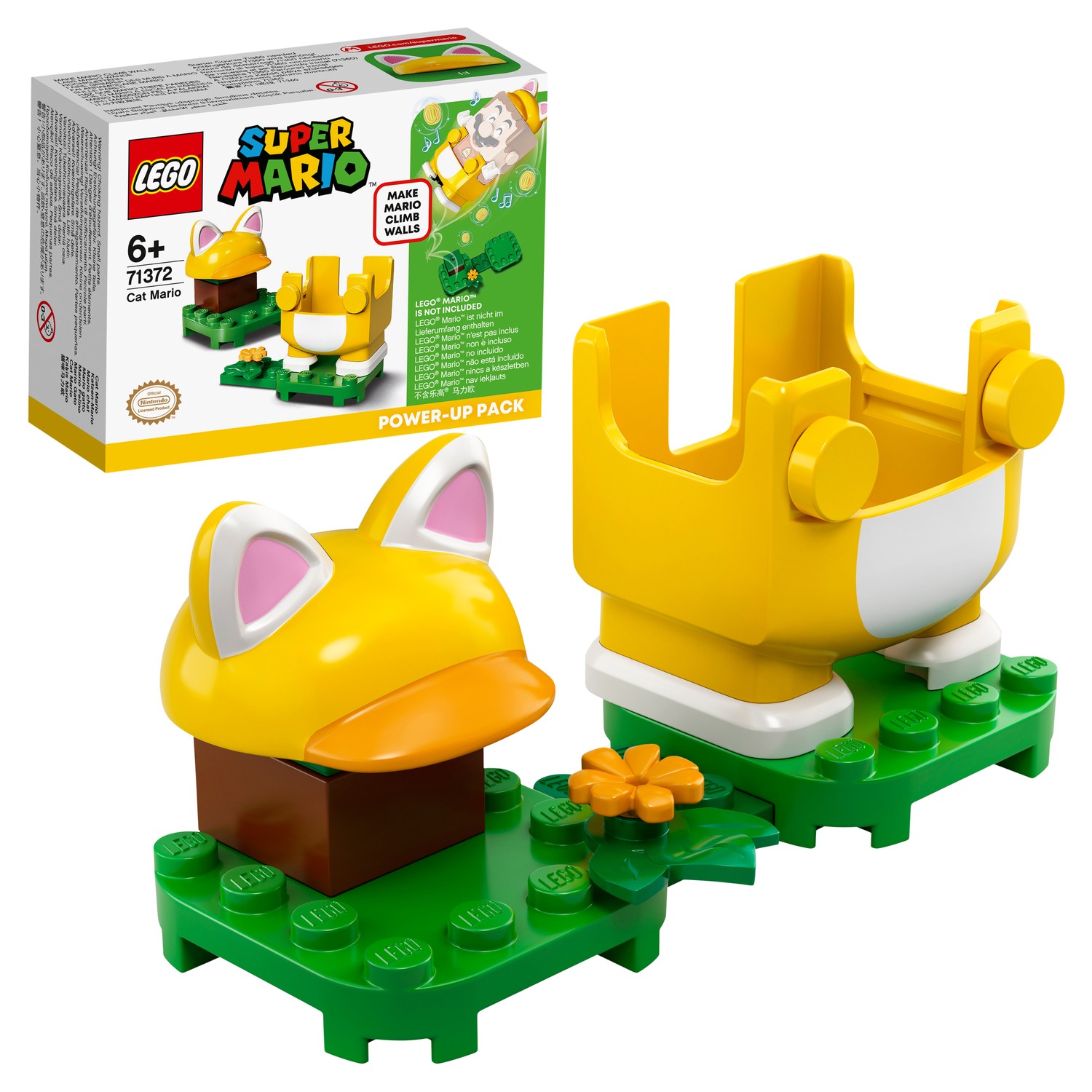 Конструктор LEGO Super Mario Марио-кот блочный - фото 1