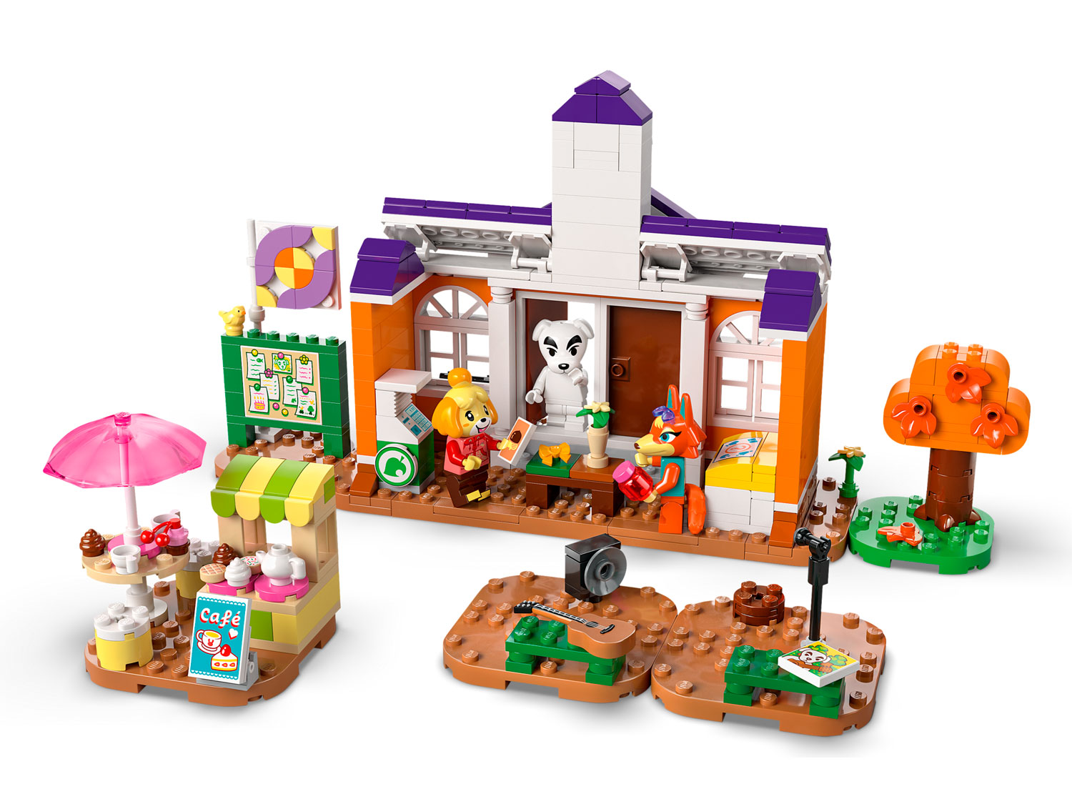 Конструктор LEGO Animal Crossing Концерт КК в Плазе 550 дет. - фото 6